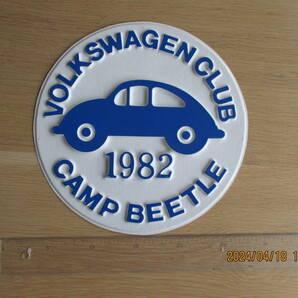 VOLKSWAGEN CLUB 1982 CAMP BEETLE  壁面立体ディスプレイの画像1