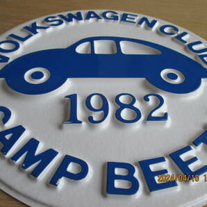 VOLKSWAGEN CLUB 1982 CAMP BEETLE  壁面立体ディスプレイの画像2