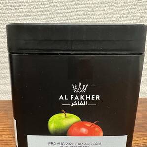 【新品・未開封】アルファーヘル正規品（AL FAKHER TWO APPLE）ダブルアップル シーシャフレーバー 1kg 1個の画像3