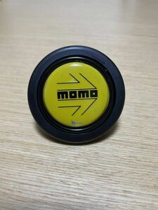 ( used )MOMO horn button yellow color yellow 