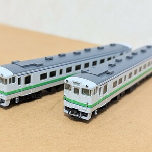 トミックス 9411+9412 JR北海道 キハ40 1700番台 ワンマン仕様 M+T2両セット 車両本体のみ 美品の画像3