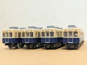 まもなく引退 鉄道コレクション 阪神5001形 固定編成化前時代風 2×2 先頭車4両セット