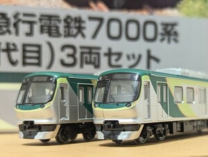 鉄道コレクション 東急7000系 2代目 3両セット 多摩川線・池上線 未使用品