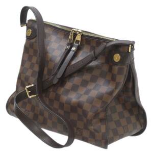 LOUIS VUITTON / ルイヴィトン ドゥオモ ショルダーバッグ ダミエ エベヌ N41425 AR3165 NO ABランク