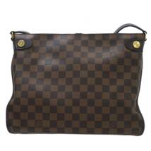 LOUIS VUITTON / ルイヴィトン ドゥオモ ショルダーバッグ ダミエ エベヌ N41425 AR3165 NO ABランク_画像3