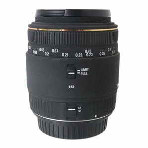 SIGMA シグマ 50mm F2.8 EX MACRO for CANON AF 元箱、取扱説明書、前後キャップ 4005151 NT ABランクの画像5