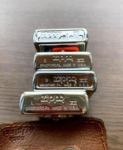 【コレクションzippo】 未使用 ルビー & 宝石のジッポ4点 オイルライター ZIPPO シルバー 喫煙具 ジッポライター _画像5