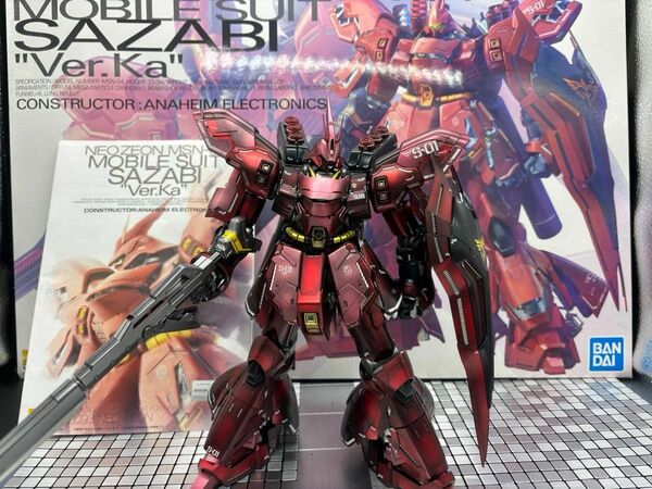 全塗装完成品 MG サザビーVer.Ka 