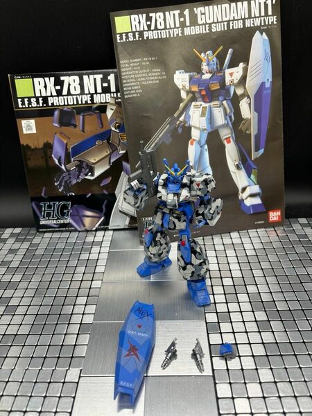 全塗装 完成品 HG ガンダムNT-1 アレックス