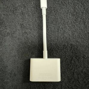 Apple 純正 Lightning Digital AVアダプタ MD826AM/A HDMI変換ケーブル 美品の画像2