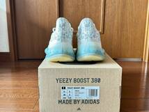 adidas アディダス YEEZY BOOST 380 GW0304 ALIEN BLUE 23.5cm レディース スニーカー アディダスオンライン購入 試着のみのほぼ新品_画像3