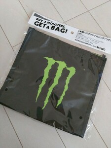 新品　モンスター　オリジナルバッグ　MONSTER