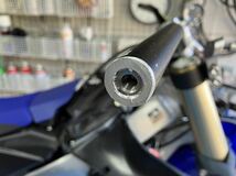 スノーバイク　ヒートハンドル　ヒーテッドハンドル YZ450F クーラント　グリップヒーター　ブレーキ配管で自作品_画像5