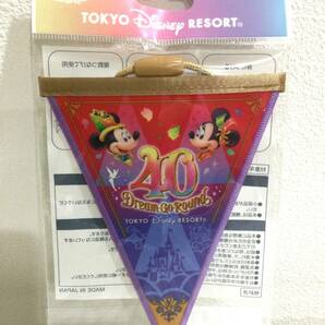 ドリームガーランド 40周年 ディズニー ミッキー ミニー TOKYO DISNEY RESORTの画像1