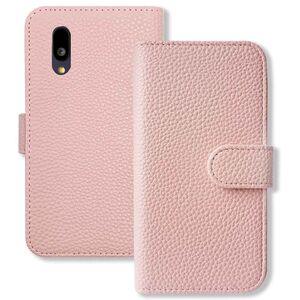 BASIO active SHG09 active2 SHG12 シンプルスマホ6 スマホケース（サクラ）カバー 手帳 カード収納 ニュアンスカラー くすみカラー