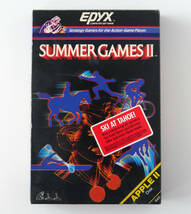 Apple II Summer Games 中古品　アップルII EPYX社_画像1
