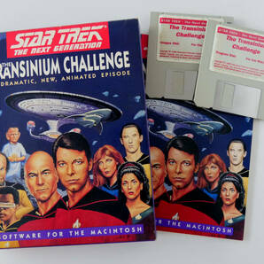 MAC版です Star Trek The Next Generation / The Transinium Challenge 新スタートレックの画像2