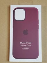 MagSafe対応 Apple 純正品◆iPhone 12 mini Silicone Case with MagSafe - Plum シリコーンケース -プラム アップル【並行輸入品】_画像4