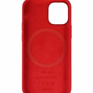 MagSafe対応 Apple 純正品◆iPhone 12 mini Silicone Case with MagSafe - Red シリコーンケース -レッドの画像2