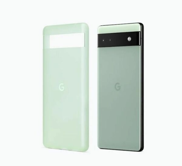 Google 純正◆ Pixel 6a Pixel 6a ケース Clear Protective Cover クリア カバー Seafoam/シーフォーム [並行輸入品]