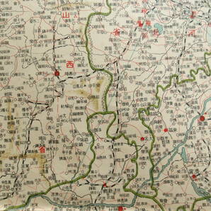 戦前昭和12年訂正9版★最近支那大地図 附満州国図★上海市街図★佐藤昌次/文彰堂★の画像7