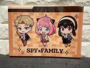 SPY×FAMILY スパイファミリー てくトコクリアファイル3ポケット オレンジ 新品未開封