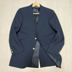 [ прекрасный товар ] весна лето Brooks Brothers золотой кнопка tailored jacket 2. кнопка темно-синий AB6