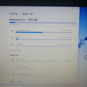 ★送料無料＆即発送 Gateway/ゲートウェイ ノートPC NE575-A58Y/F Windows11 Home/ SSD512GB オマケマウス付きの画像3