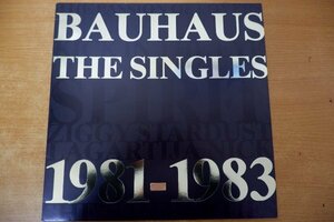 P3-074＜12inch/BEG100E/美品＞バウハウス Bauhaus / The Singles 1981-1983