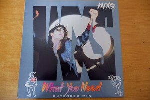 P3-271＜12inch/US盤＞INXS / What You Need (Extended Mix)