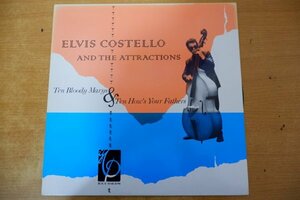 P3-349＜LP/UK盤/美盤＞エルヴィス・コステロ Elvis Costello And The Attractions / Ten Bloody Marys & Ten How's Your Fathers