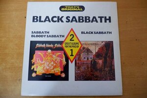 Q3-153＜2枚組LP/UK盤/美盤＞ブラック・サバス Black Sabbath Sabbath Bloody Sabbath / Black Sabbath