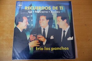 Q3-188＜LP/DCA190＞Trio Los Panchos / Recuerdos De Ti