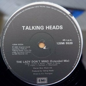 Q3-277＜12inch/UK盤/美盤＞トーキング・ヘッズ Talking Heads / The Lady Don't Mindの画像4