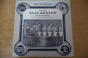 S3-016＜LP/US盤/美盤＞スタン・ケントン Stan Kenton And His Orchestra / Stan Kenton: 1943-44 Vol. III