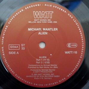 S3-047＜LP/独盤/美盤＞Michael Mantler With Don Preston / Alienの画像4