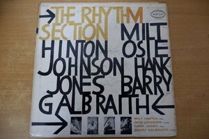 S3-081＜LP/US盤＞Milt Hinton / Osie Johnson / Hank Jones / Barry Galbraith The Rhythm Section