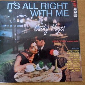 S3-122＜LP/スペイン盤/美品＞Cathy Hayes / It's All Right With Meの画像1