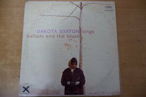 S3-148＜LP/US盤＞ダコタ・ステイトン Dakota Staton / Sings Ballads And The Blues