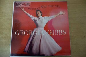 S3-207<LP/US record >Georgia Gibbs / Swinging With Her Nibs