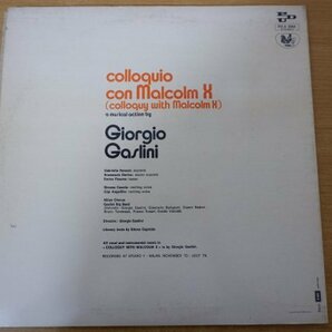 S3-317＜LP/伊盤/美盤＞Giorgio Gaslini / Colloquio Con Malcolm X (Colloquy With Malcolm X) A Musical Action Byの画像2