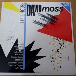 U3-034＜LP/独盤/美品＞David Moss / Full Houseの画像1