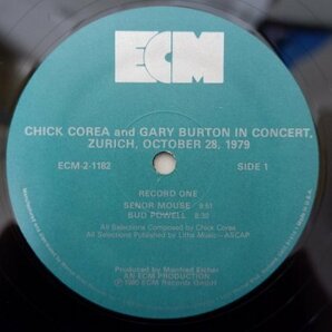 U3-212＜2枚組LP/US盤/美盤＞Chick Corea And Gary Burton / In Concert, Zrich, October 28, 1979の画像5