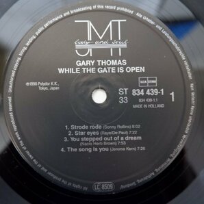 U3-277＜LP/蘭盤/美品＞Gary Thomas / While The Gate Is Openの画像4