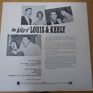 U3-279＜LP/US盤/美盤＞Louis & Keely / The Hits Of Louis & Keelyの画像2