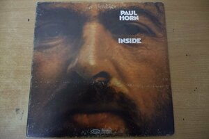 U3-294＜LP/US盤/美盤＞Paul Horn / Inside