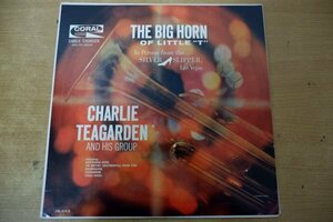 U3-298＜LP/US盤/美盤＞Charlie Teagarden / The Big Horn Of Little 'T'