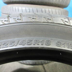 2019年製 ブリヂストンタイヤ レグノ BRIDGESTONE REGNO GR001 225/45R18 91W 4本 №07711E 室内保管 夏タイヤ ノーマル サマータイヤの画像8