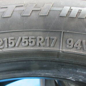 2019年製 トーヨータイヤ トランパス TOYO TRANPATH MPZ 215/55R17 94V 4本 №07795D 室内保管 夏タイヤ ラジアル ノーマル サマータイヤの画像9