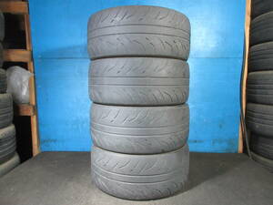 パンク修理済 DunlopTires ディレッツァ DUNLOP DIREZZA ZⅡ☆ 245/40ZR18 93W 4本 №07813E 室内保管 中古サマーTires 夏Tires